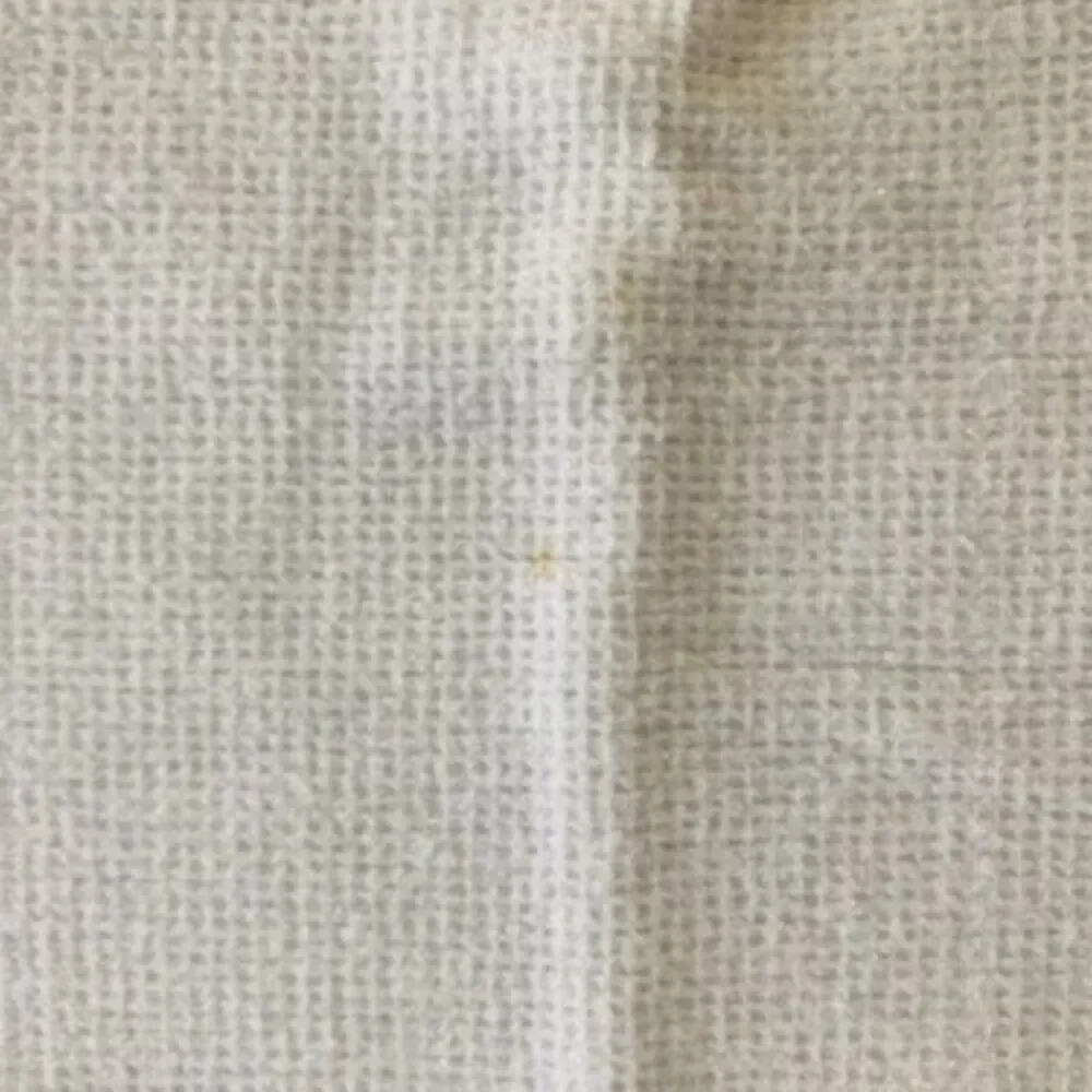 vtg waffle weave baby blanket satin trim white embroidered duck‎ flower 38x21in